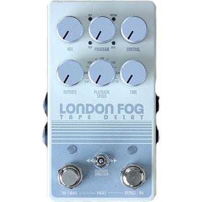 COFFEE SHOP PEDALS London Fog Tape Delay Pedals and FX Coffee Shop Pedals