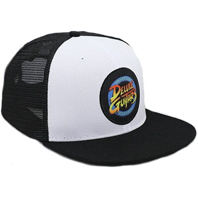 DELUXE GUITARS "CHAMPION EDITION" Trucker Cap - WHITE Accessories Deluxe Guitars