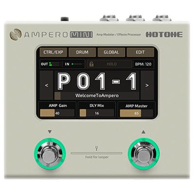 HOTONE Ampero Mini Pedals and FX Hotone
