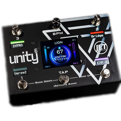 JET PEDALS Unity 6 - Black/White Pedals and FX JET Pedals