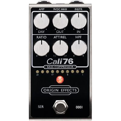 ORIGIN EFFECTS Cali76 Bass Compressor - Black Pedals and FX Origin Effects
