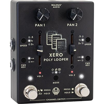 WALRUS AUDIO Xero Polylooper - Black Pedals and FX Walrus Audio
