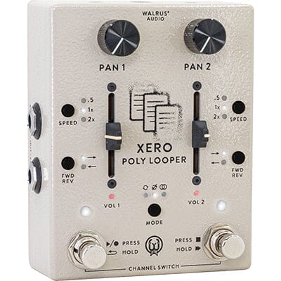 WALRUS AUDIO Xero Polylooper - Cream Pedals and FX Walrus Audio