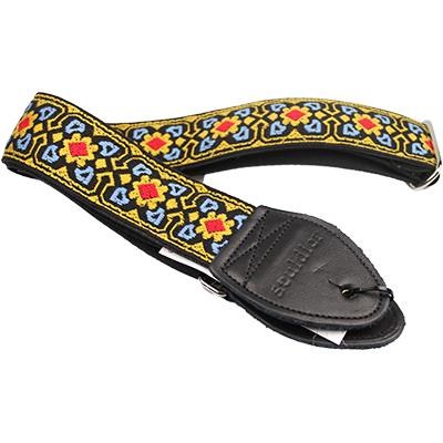SOULDIER STRAPS Vintage 2" - Fillmore Blue/Yellow/Red Accessories Souldier Straps
