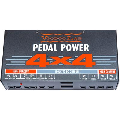VOODOO LAB Pedal Power 4x4 Pedals and FX Voodoo Lab 