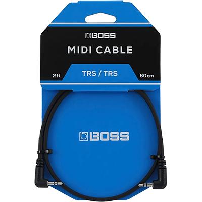 BOSS Mini TRS 3.5mm - Mini TRS 3.5mm Cable - 2ft