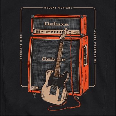 DELUXE Zip Hood "RIG" - Medium Accessories Deluxe Guitars