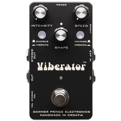 DAWNER PRINCE EFFECTS Viberator Pedals and FX Dawner Prince