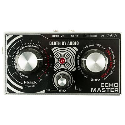 DEATH BY AUDIO Echo Master w/ Mic Stand Clip Back Plate Pedals and FX Death By Audio