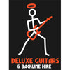 DELUXE T-Shirt "STICKMAN" - 2XL Accessories Deluxe Guitars