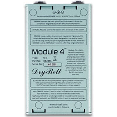 DRYBELL Module 4 Pedals and FX DryBell