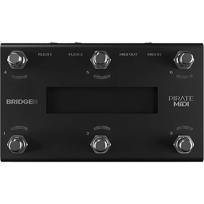 PIRATE MIDI Bridge 6 Pedals and FX Pirate MIDI