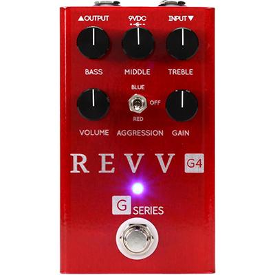 REVV AMPS G4 Red Pedal Pedals and FX Revv Amps 