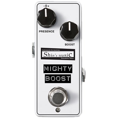 SHINS MUSIC Mighty Boost Pedals and FX Shin's Music