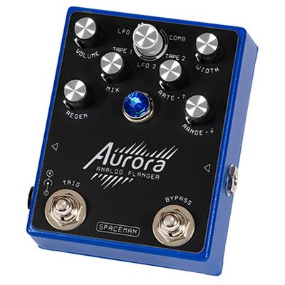 SPACEMAN EFFECTS Aurora Standard Blue Pedals and FX Spaceman Effects