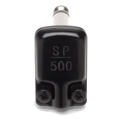 SQUARE PLUG CABLES SP500 Low Profile Connector - BLACK