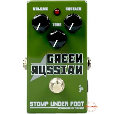 STOMP UNDER FOOT Green Russian Pedals and FX Stomp Under Foot