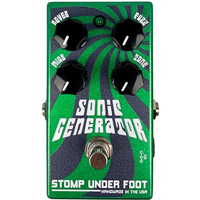 STOMP UNDER FOOT Sonic Generator Pedals and FX Stomp Under Foot