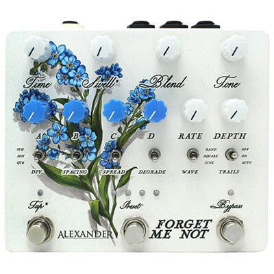 ALEXANDER PEDALS Forget Me Not Pedals and FX Alexander Pedals