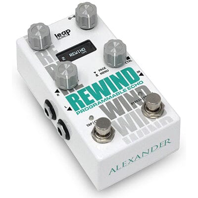 ALEXANDER PEDALS Rewind Pedals and FX Alexander Pedals