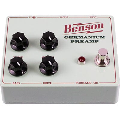 BENSON AMPS Germanium Preamp Pedals and FX Benson Amps 
