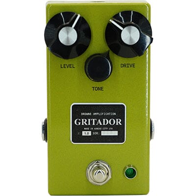 BROWNE AMPLIFICATION Gritador Pedals and FX Browne Amplification