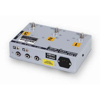PETE CORNISH Dual Voltage AC Powered 3 Way Splitter/Mutes Pedals and FX Pete Cornish