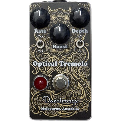 DAZATRONYX Optical Tremolo Pedals and FX Dazatronyx