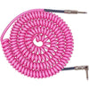 DIVINE NOISE Curly Cable - 30ft ST-RA - PINK Accessories Divine Noise 