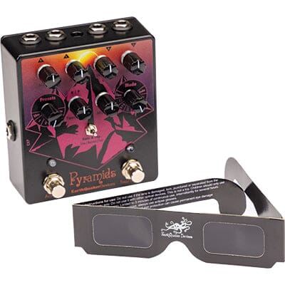 EARTHQUAKER DEVICES Pyramids LTD ED Solar Eclipse Pedals and FX Earthquaker Devices