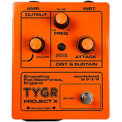 EMANATING FIST ELECTRONICS TYGR Project X Pedals and FX Emanating Fist Electronics 