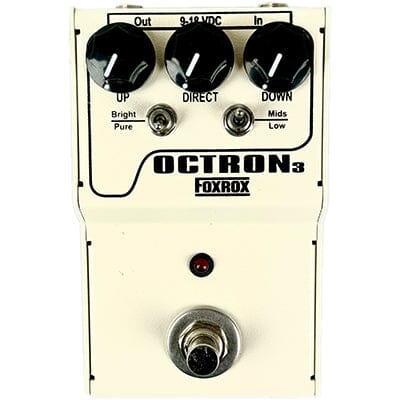 FOXROX Octron 3 - White Pedals and FX Foxrox Electronics 