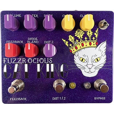 FUZZROCIOUS Cat King w. Momentary Feedback Pedals and FX Fuzzrocious 