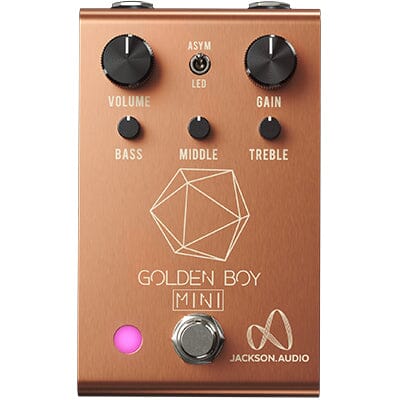 JACKSON AUDIO Golden Boy Mini - Rose Gold Pedals and FX Jackson Audio