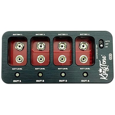 KING TONE Battery Box 4X Pedals and FX King Tone