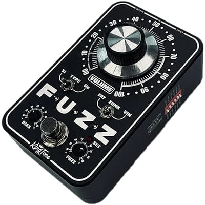 KING TONE Mini Fuzz V2 - Black Panel Pedals and FX King Tone 