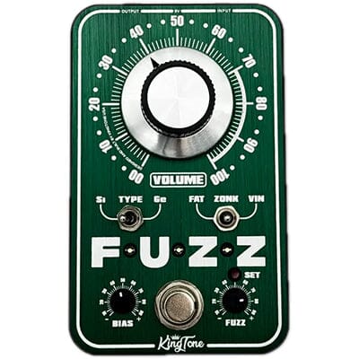 KING TONE Mini Fuzz V2 - Green LTD ED | Deluxe Guitars