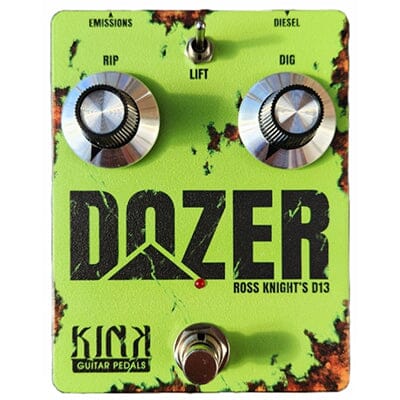 KINK GUITAR PEDALS Dozer Fuzz 40th Anniversary Pedals and FX Kink Guitar Pedals 