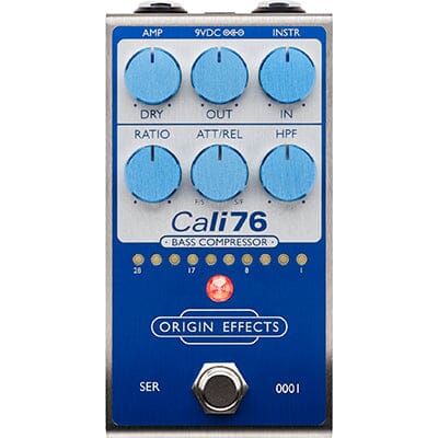 ORIGIN EFFECTS Cali76 Bass Compressor - Super Vintage Blue Pedals and FX Origin Effects