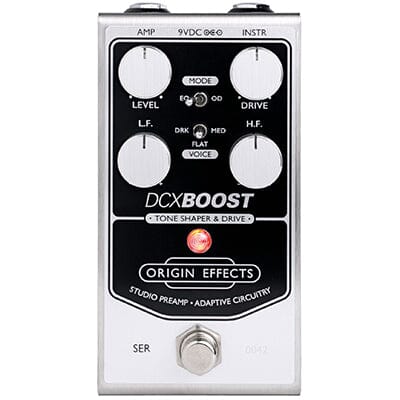 ORIGIN EFFECTS DCX Boost Pedals and FX Origin Effects