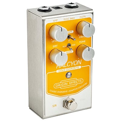 ORIGIN EFFECTS Halcyon Gold Overdrive Pedals and FX Origin Effects