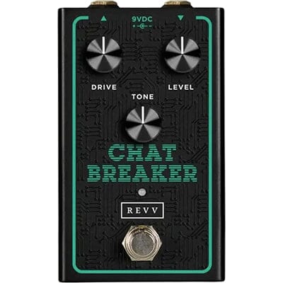 revv pedal REVV AMPS Chat Breaker Overdrive Pedal