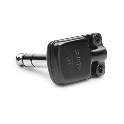 SQUARE PLUG CABLES SP650-SBK Low Profile Stereo Connector - BLACK