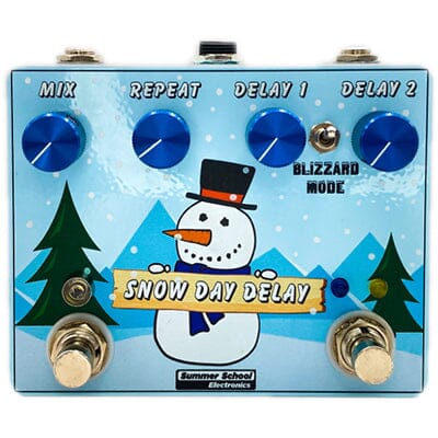 SUMMER SCHOOL ELECTRONICS Snow Day Delay Pedals and FX Summer School Electronics