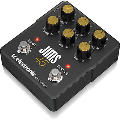 TC ELECTRONIC Ampworx Jims 45 Dual-Channel Guitar Preamp Pedals and FX TC Electronic