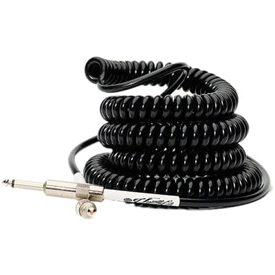 VOLTAGE CABLE CO Vintage Coil Black 25ft ST-ST Accessories Voltage Cable Co