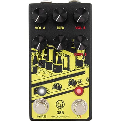 WALRUS AUDIO 385 Overdrive MKII - Yellow Pedals and FX Walrus Audio