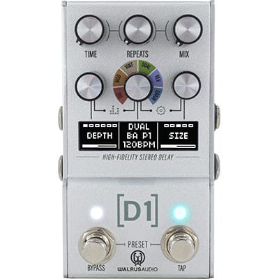 WALRUS AUDIO MAKO Series MKII D1 High-Fidelity Delay