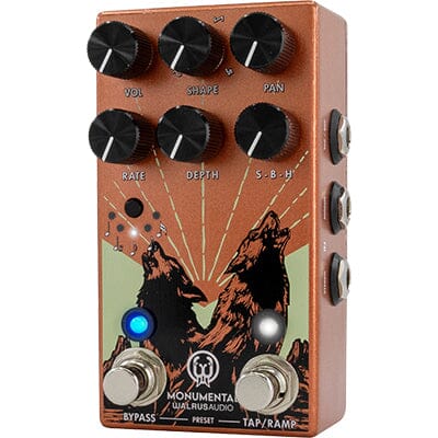 WALRUS AUDIO Monumental Stereo Harmonic Tremolo - Orange Pedals and FX Walrus Audio