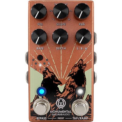 WALRUS AUDIO Monumental Stereo Harmonic Tremolo - Orange Pedals and FX Walrus Audio